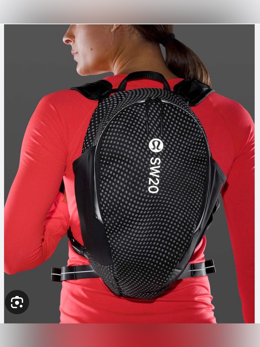 Lululemon SW20 reflective backpack